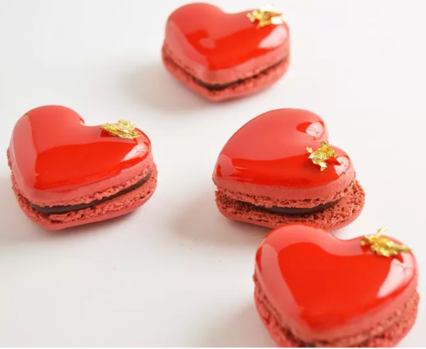 马卡龙Bleeding Heart Macaron