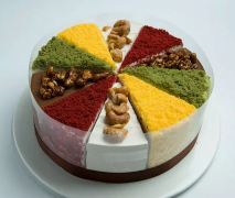 5个配方搞定最近大火的拼蛋糕