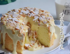 网红蛋糕！会爆浆的海盐奶盖蛋糕