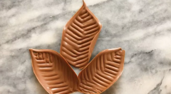 烘焙知识：巧克力叶子配件